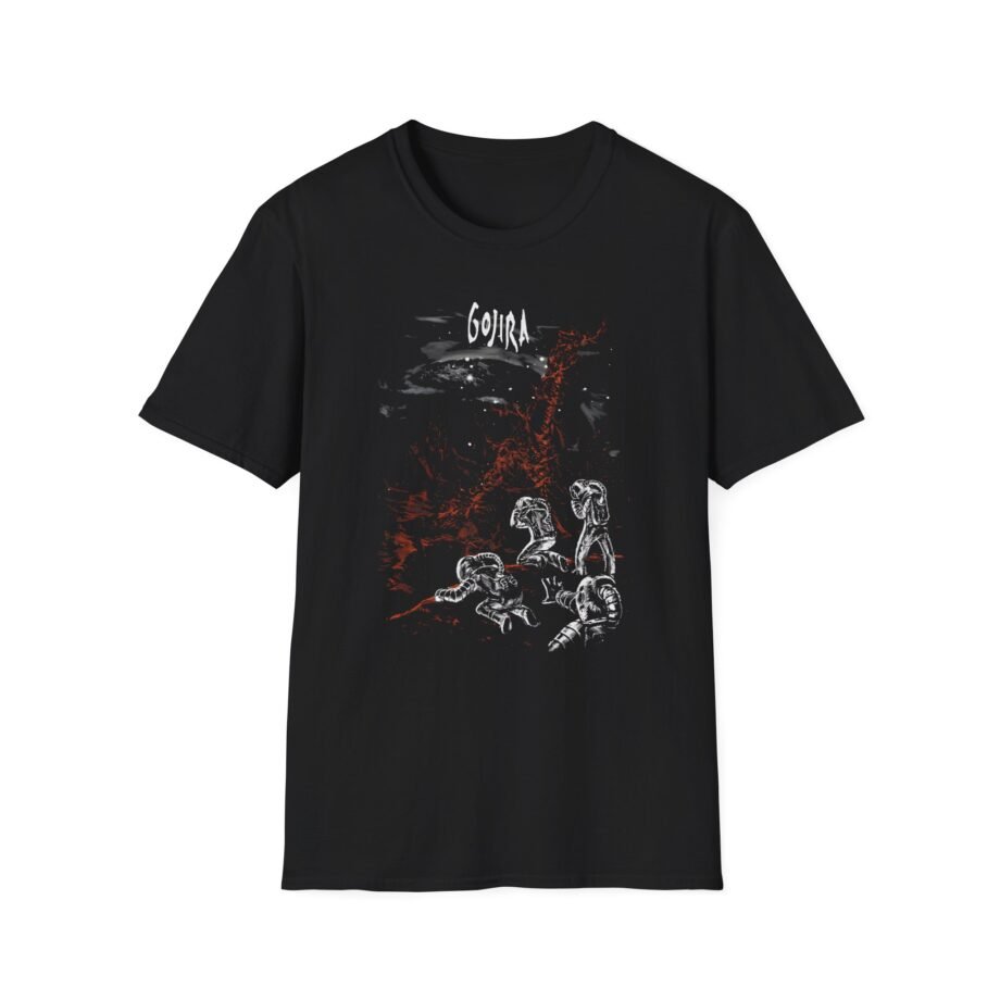 Gojira Eiffel Falls Unisex Softstyle T-Shirt