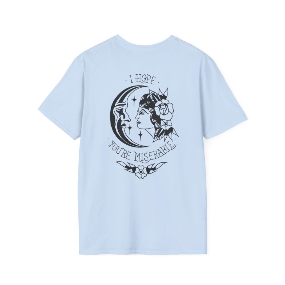 Moose Blood Traditional Tattoo Desig Unisex Softstyle T-Shirt