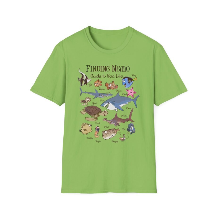 Nemo Boys 8-20 Fish Guide Unisex Softstyle T-Shirt