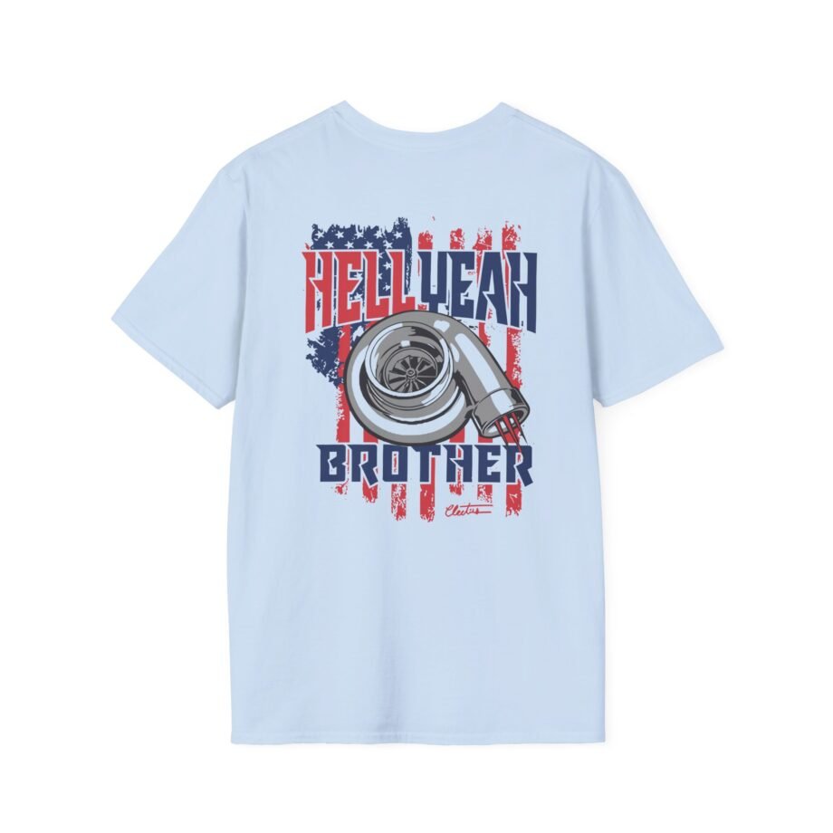 Cleetus Mcfarland Hell Yeah Brother Unisex Softstyle T-Shirt