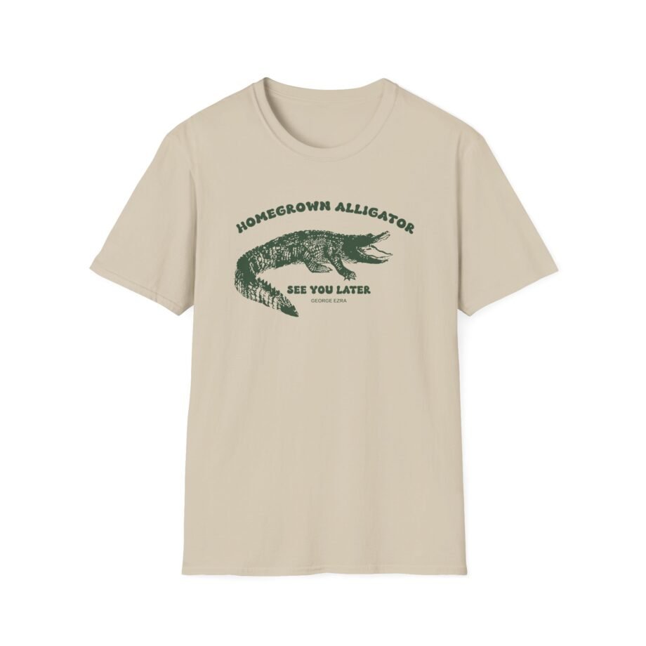 George Ezra Home Grown Alligator Unisex Softstyle T-Shirt