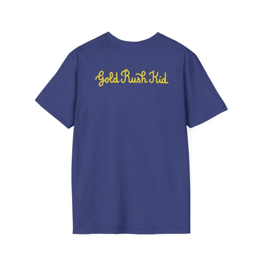 George Ezra Leaning Gold Rush Kid Unisex Softstyle T-Shirt