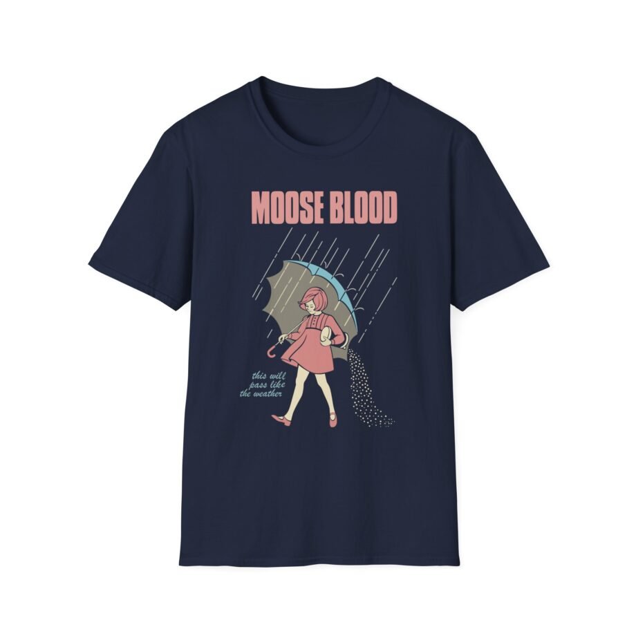 Moose Blood Emo Pop Punk Band Unisex Softstyle T-shirt