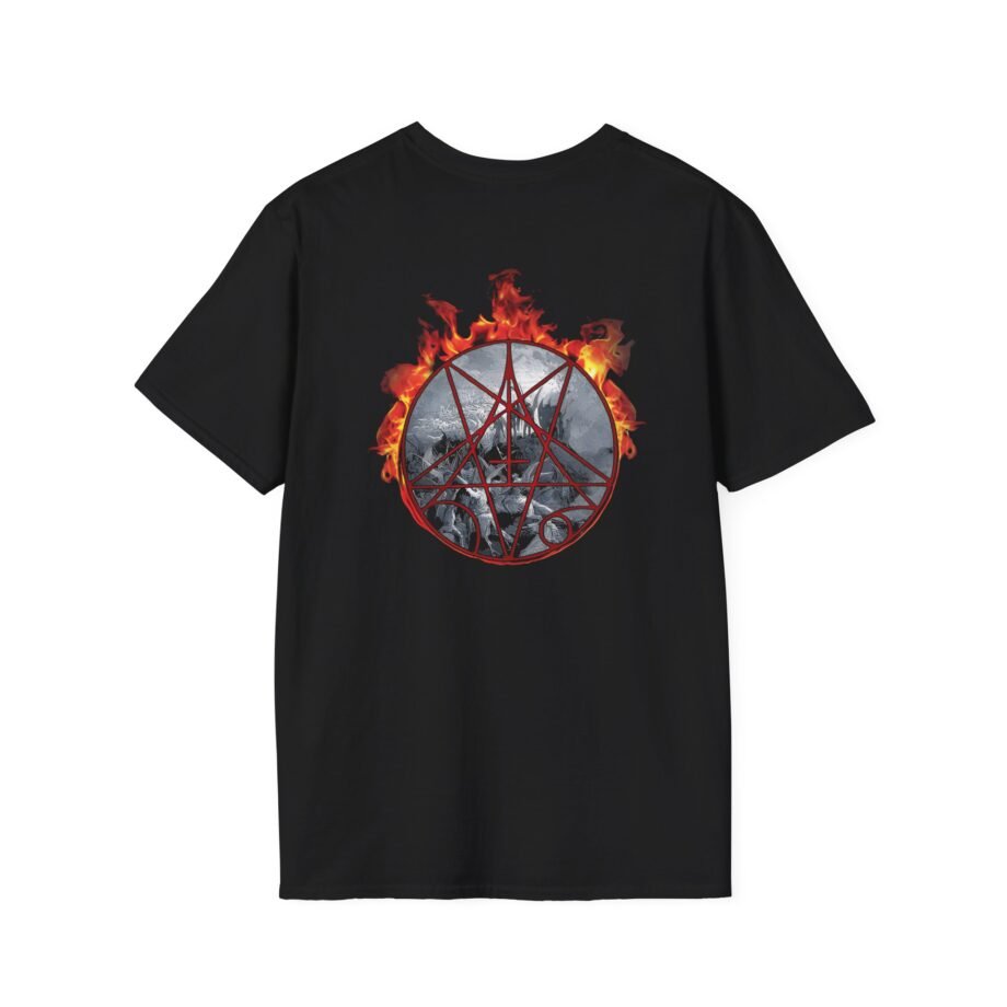 Morbid Angel Flaming Goat Unisex Softstyle T-shirt