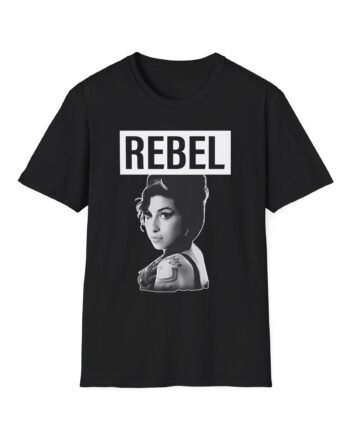 Rebel Spirit Graphic T-Shirt, Cool Casual Tee, Gift for Music Lovers, Unisex Birthday Shirt, Vintage Style Fashion