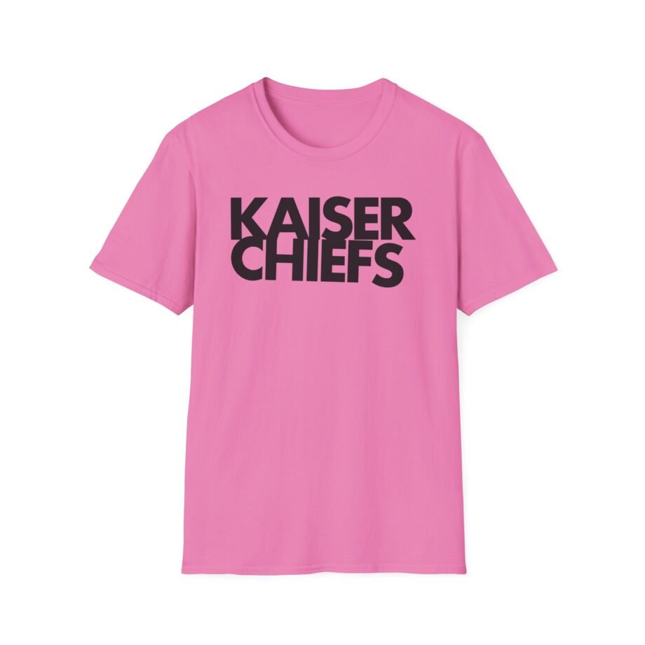 Kaiser Chief Skewed Logo Unisex Softstyle T-Shirt