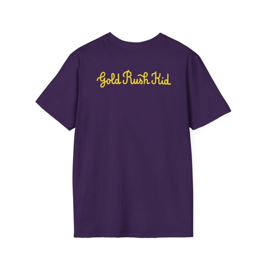 George Ezra Leaning Gold Rush Kid Unisex Softstyle T-Shirt