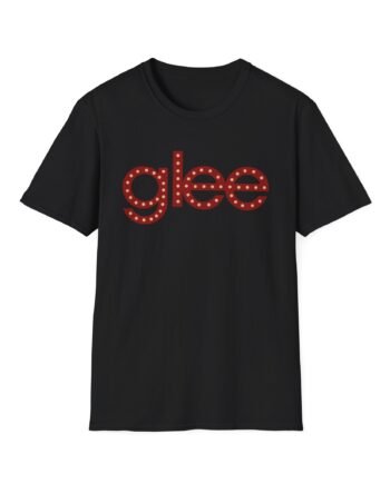 Glee Logo Stage Lights Unisex Softstyle T-Shirt