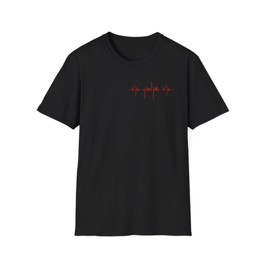 Pearl Jam Ekg Flame Unisex Softstyle T-Shirt