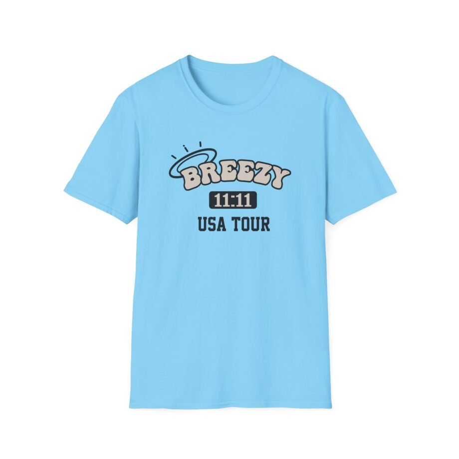 Chris Brown Breezy 11 11 Usa Tour Unisex Softstyle T-Shirt