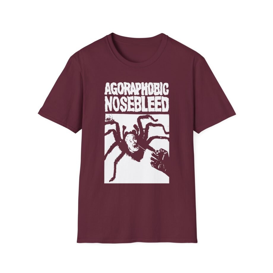 Agoraphobic Nosebleed Spider Unisex Softstyle T-Shirt