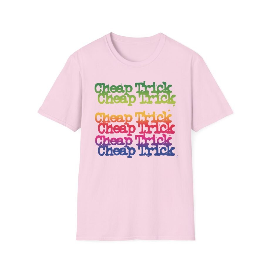 Cheap Trick Rainbow Unisex Softstyle T-Shirt