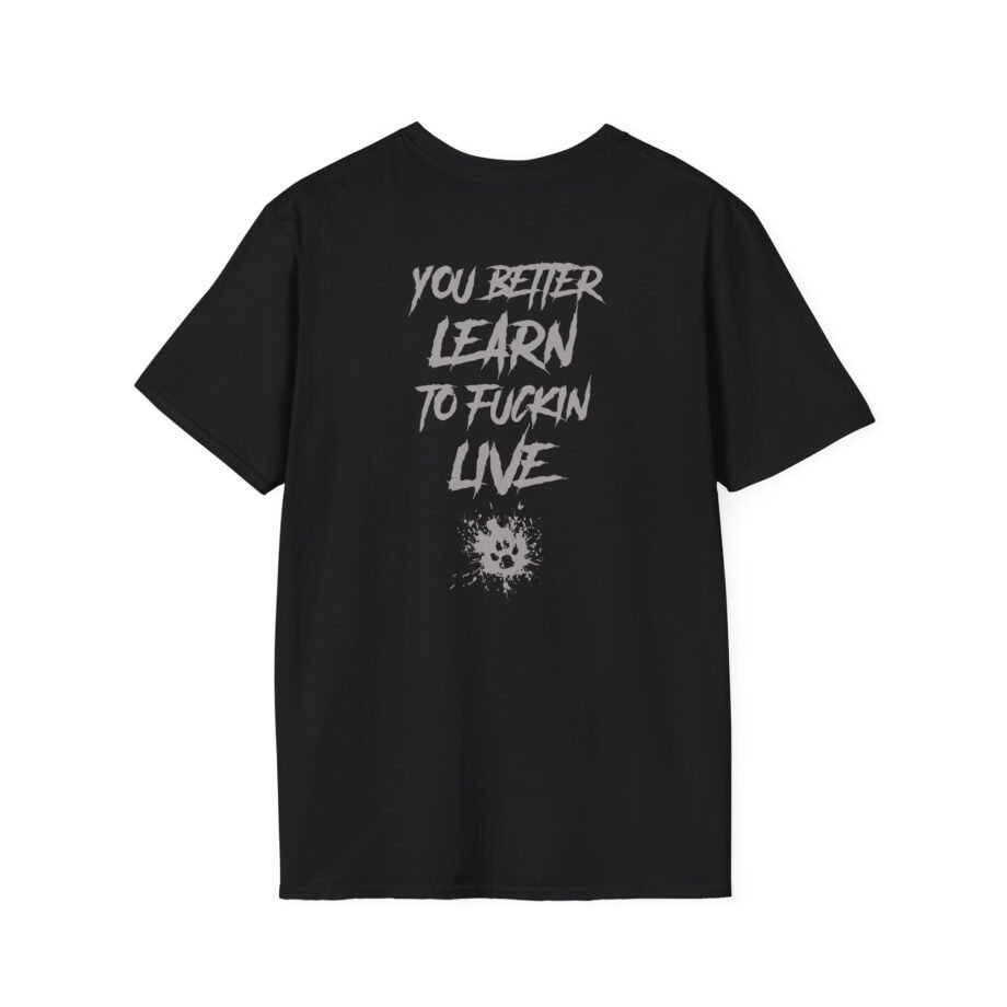 Bad Wolves Distressed Shield Unisex Softstyle T-Shirt