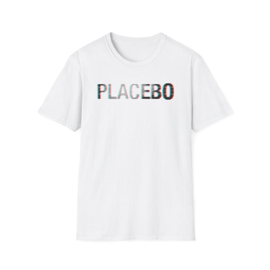 Placebo Glitch Logo Unisex Softstyle T-Shirt