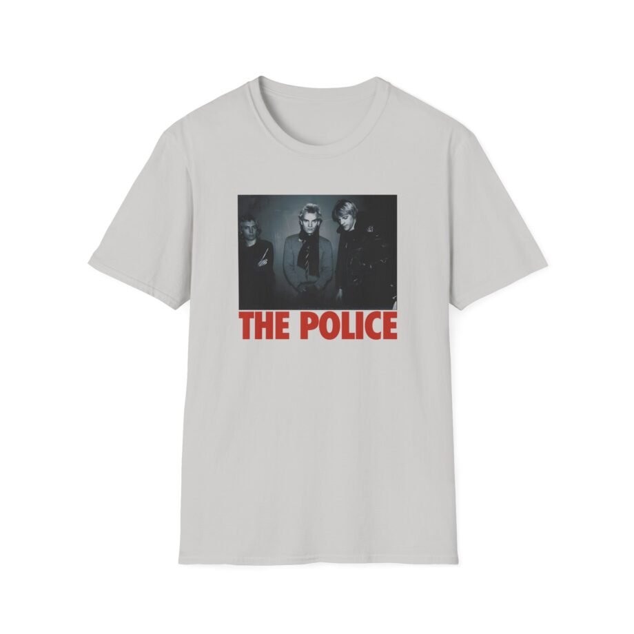 The Police Against the Wall Unisex Softstyle T-Shirt
