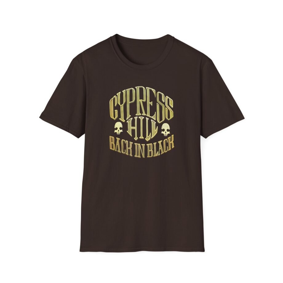 Cypress Hill Back In Black Unisex Softstyle T-Shirt