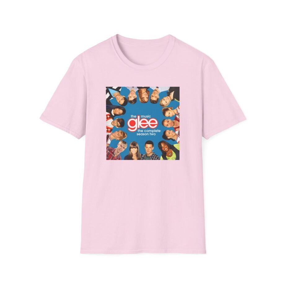 Glee Cast Silhouette Musical Unisex Softstyle T-Shirt