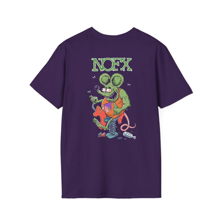 Nofx Rat Fink Unisex Softstyle T-shirt