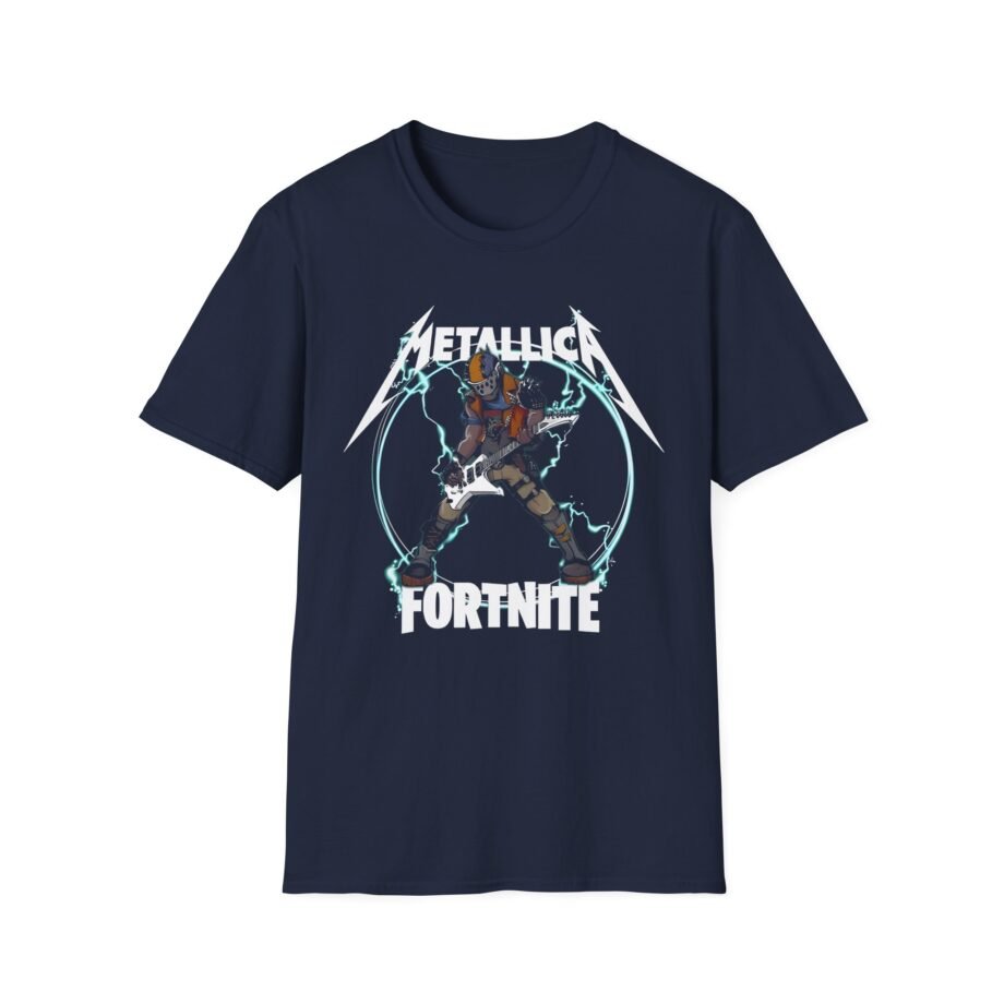 Fortnite X Metallica Fuel Unisex Softstyle T-Shirt