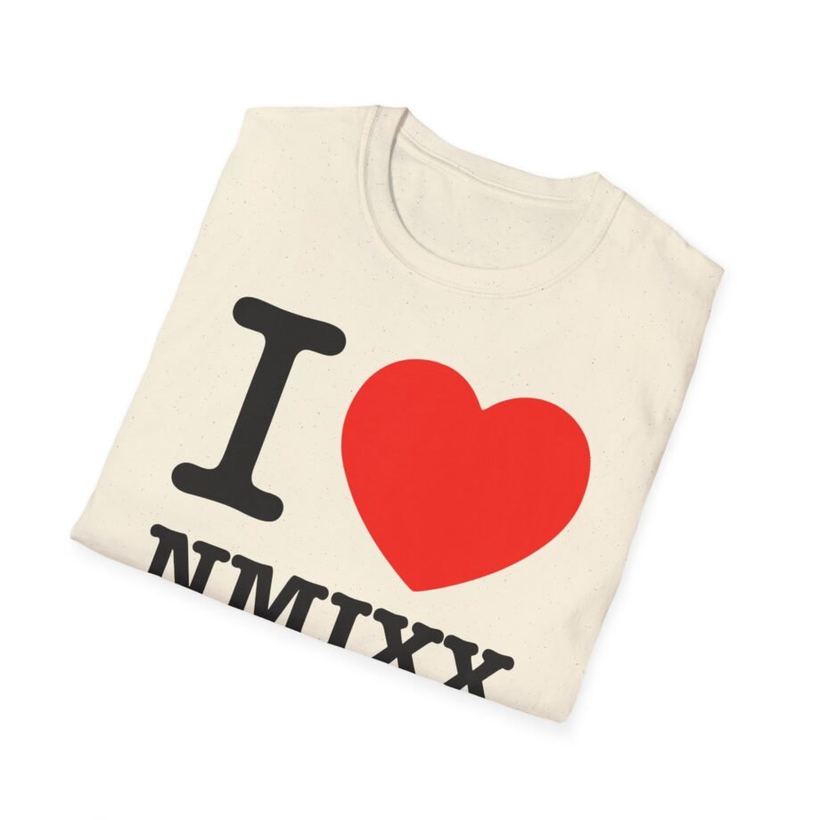 I Love NMIXX Unisex Softstyle T-Shirt