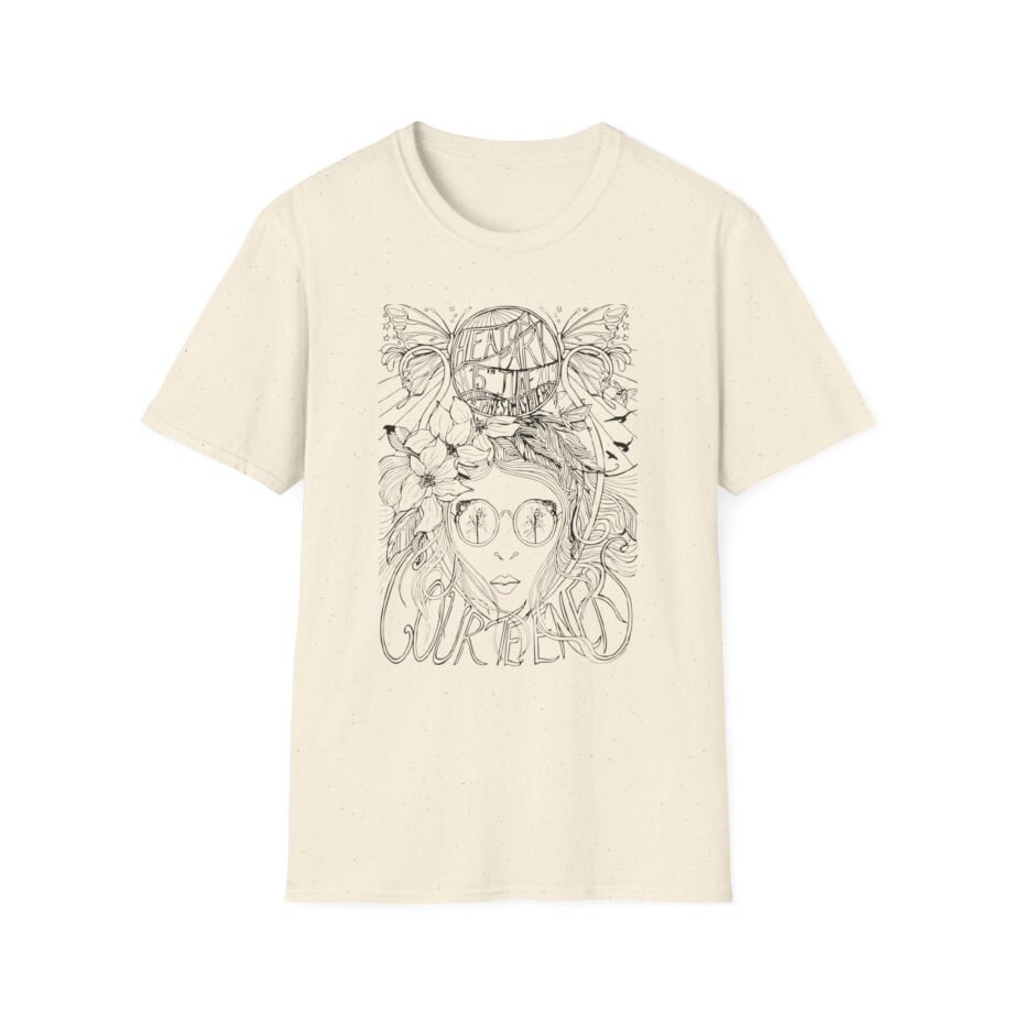 Courteeners Hand Illustrated Heaton Park Event Unisex Softstyle T-Shirt