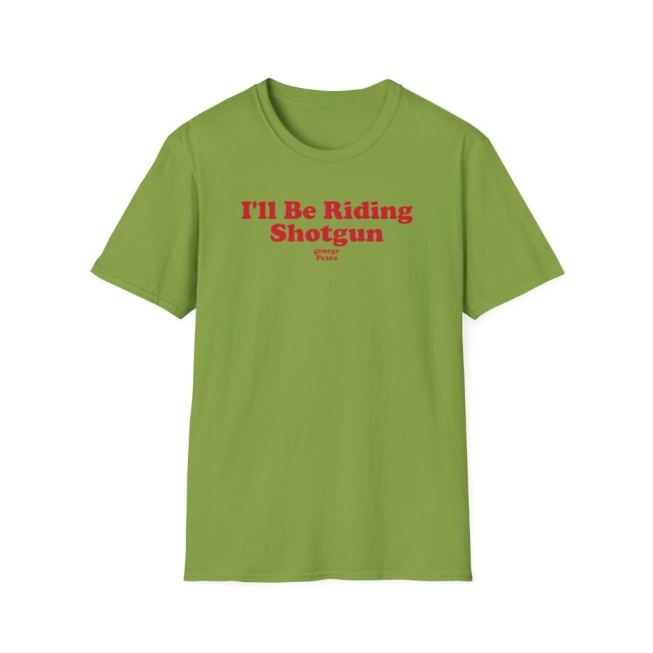 George Ezra I'll Be Riding Shotgun Unisex Softstyle T-Shirt