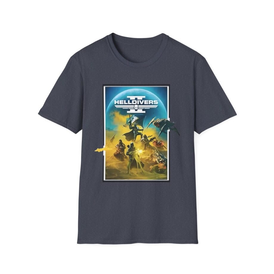 Helldivers Key Art Unisex Softstyle T-Shirt