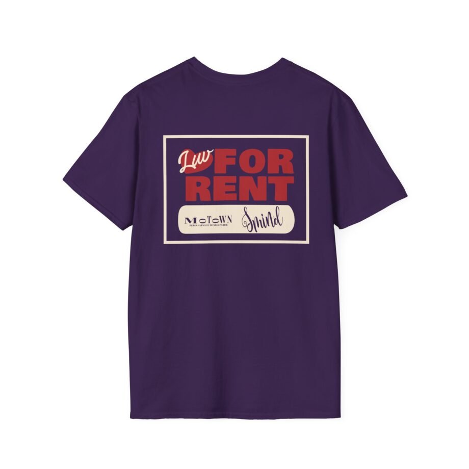 Motown Records Luv 4 Rent Unisex Soft-style T-shirt