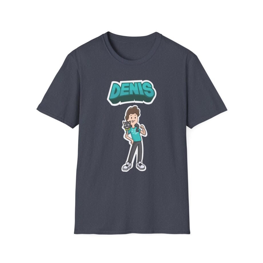 Denis logo Unisex Softstyle T-Shirt