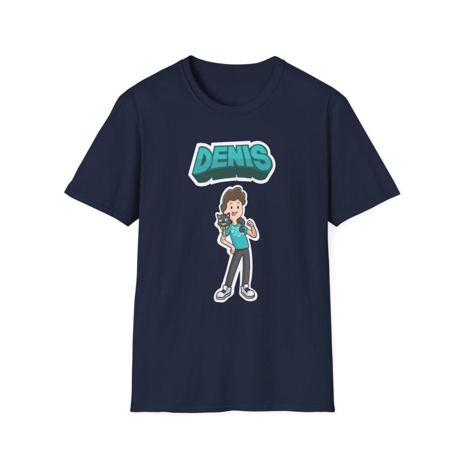 Denis logo Unisex Softstyle T-Shirt
