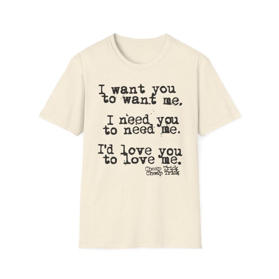 Cheap Trick I Want You to Want Me Unisex Softstyle T-Shirt