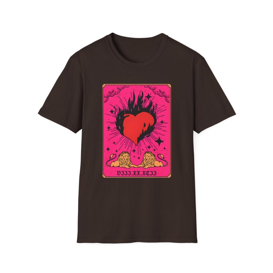 Demi Lovato Burning Heart Unisex Softstyle T-Shirt