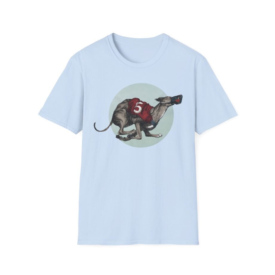 Greyhound Heather Smoke Unisex Softstyle T-Shirt