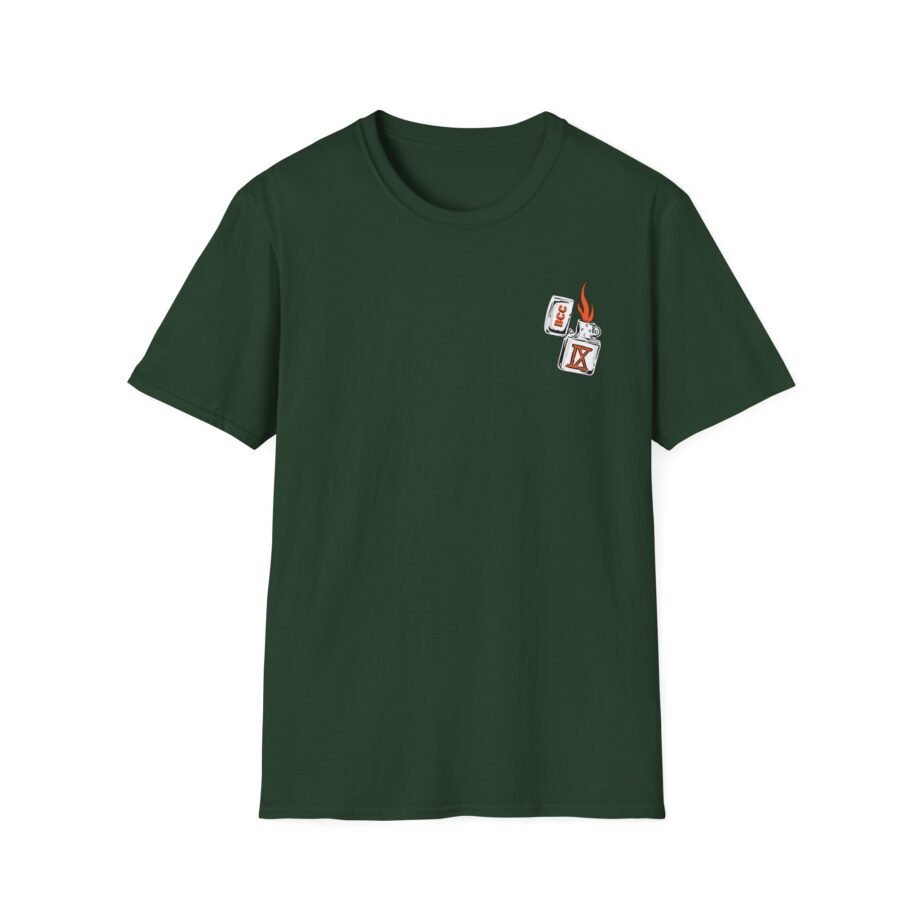 Ice Nine Kills Ink Burning Church Unisex Softstyle T-Shirt