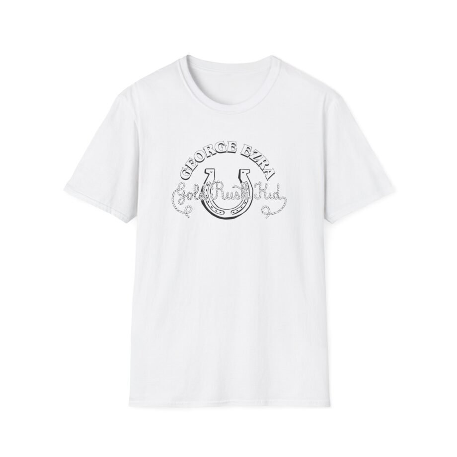 George Ezra Gold Rush Kid Horse Shoe Unisex Softstyle T-Shirt