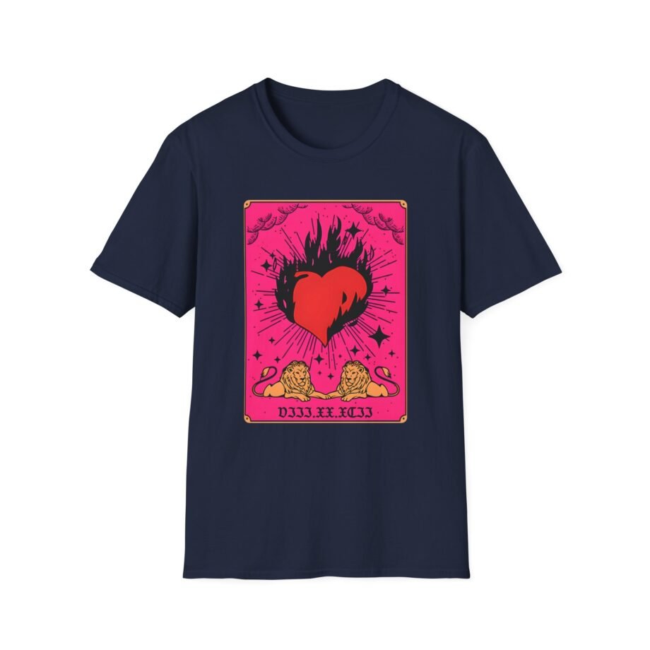Demi Lovato Burning Heart Unisex Softstyle T-Shirt