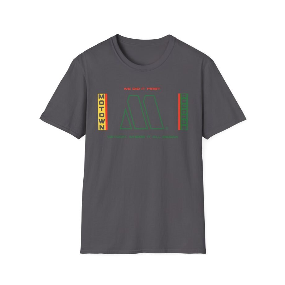 Motown Records We Did It First Unisex Soft-style T-shirt