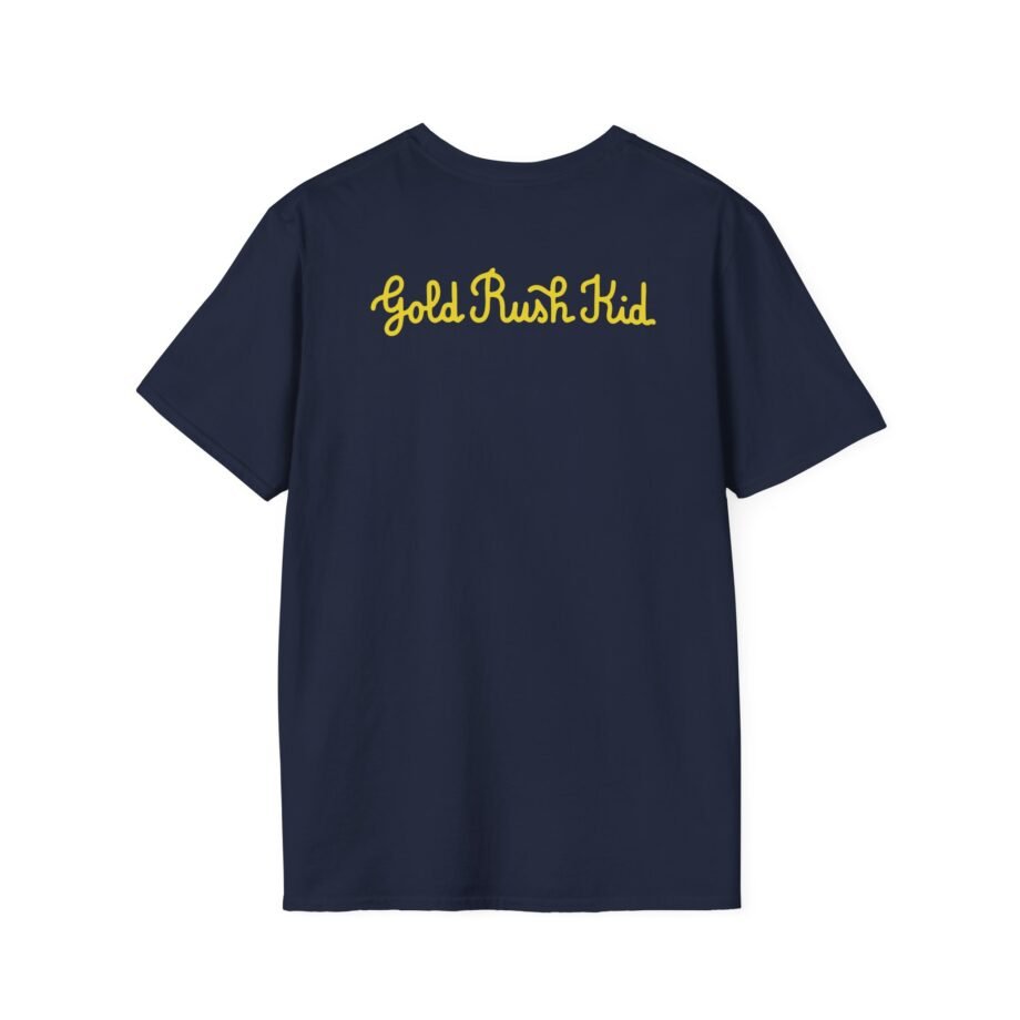 George Ezra Leaning Gold Rush Kid Unisex Softstyle T-Shirt