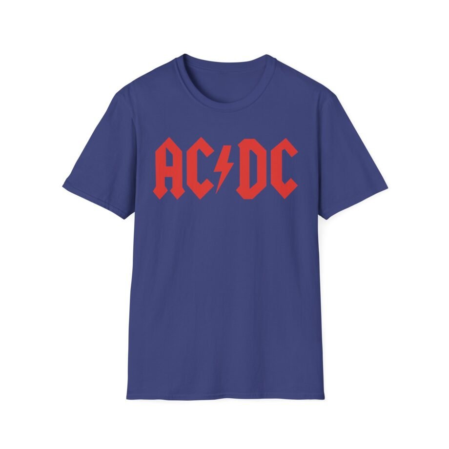 Acdc Highway to Hell Track List Unisex Softstyle T-Shirt