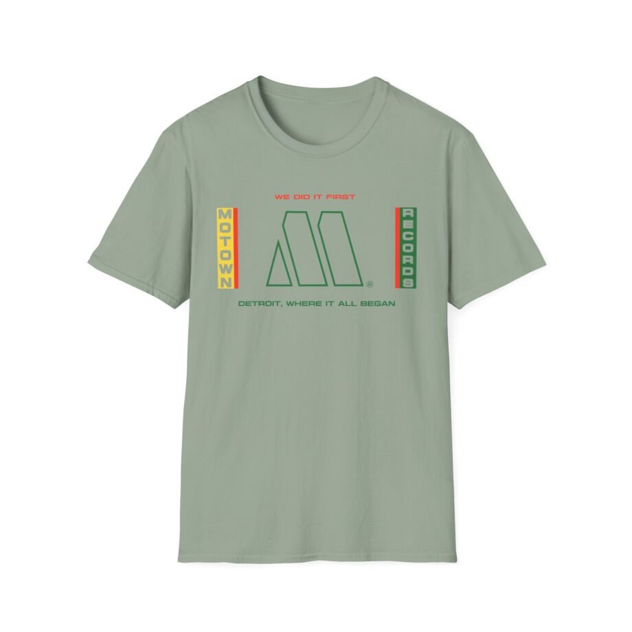 Motown Records We Did It First Unisex Soft-style T-shirt