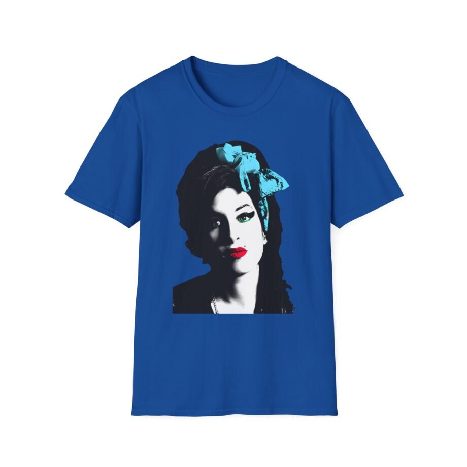 Amy Winehouse Portrait Unisex Softstyle T-Shirt