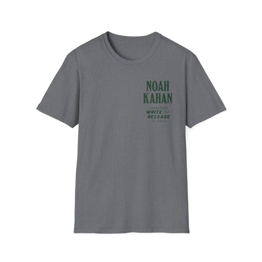Noah Kahan Write & Release Unisex Softstyle T-Shirt
