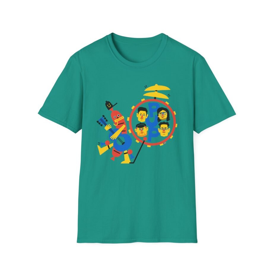 Pup Band of Wiener Unisex Softstyle T-Shirt