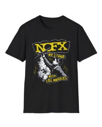 Nofx Fire Relief Unisex Softstyle T-Shirt
