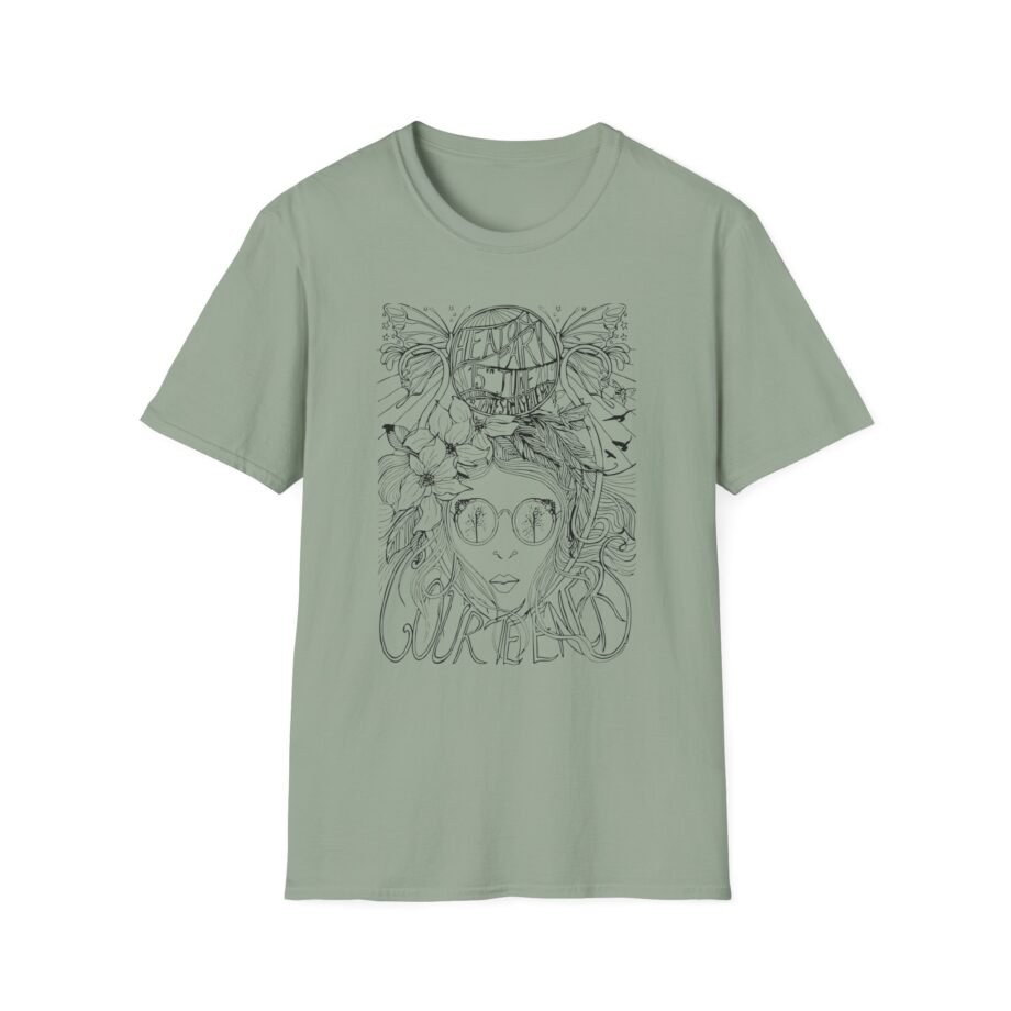 Courteeners Hand Illustrated Heaton Park Event Unisex Softstyle T-Shirt