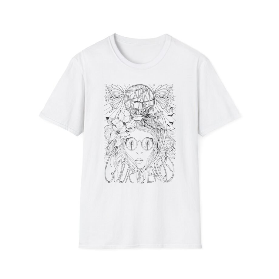 Courteeners Hand Illustrated Heaton Park Event Unisex Softstyle T-Shirt