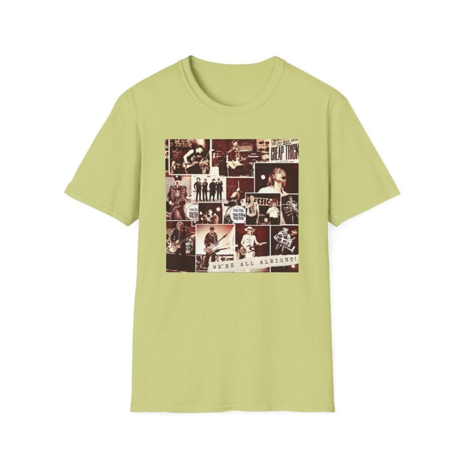 Cheap Trick Photo Collage Unisex Softstyle T-Shirt