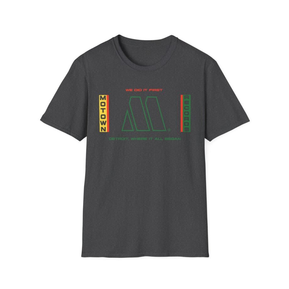 Motown Records We Did It First Unisex Soft-style T-shirt