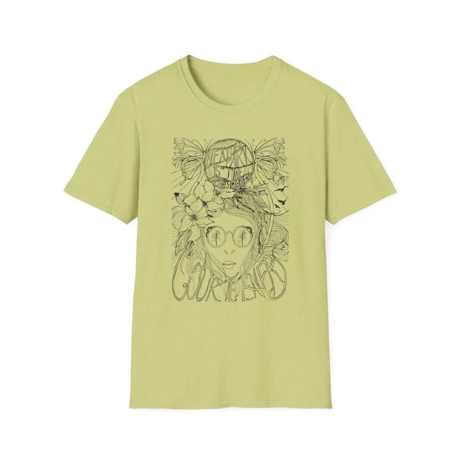 Courteeners Hand Illustrated Heaton Park Event Unisex Softstyle T-Shirt