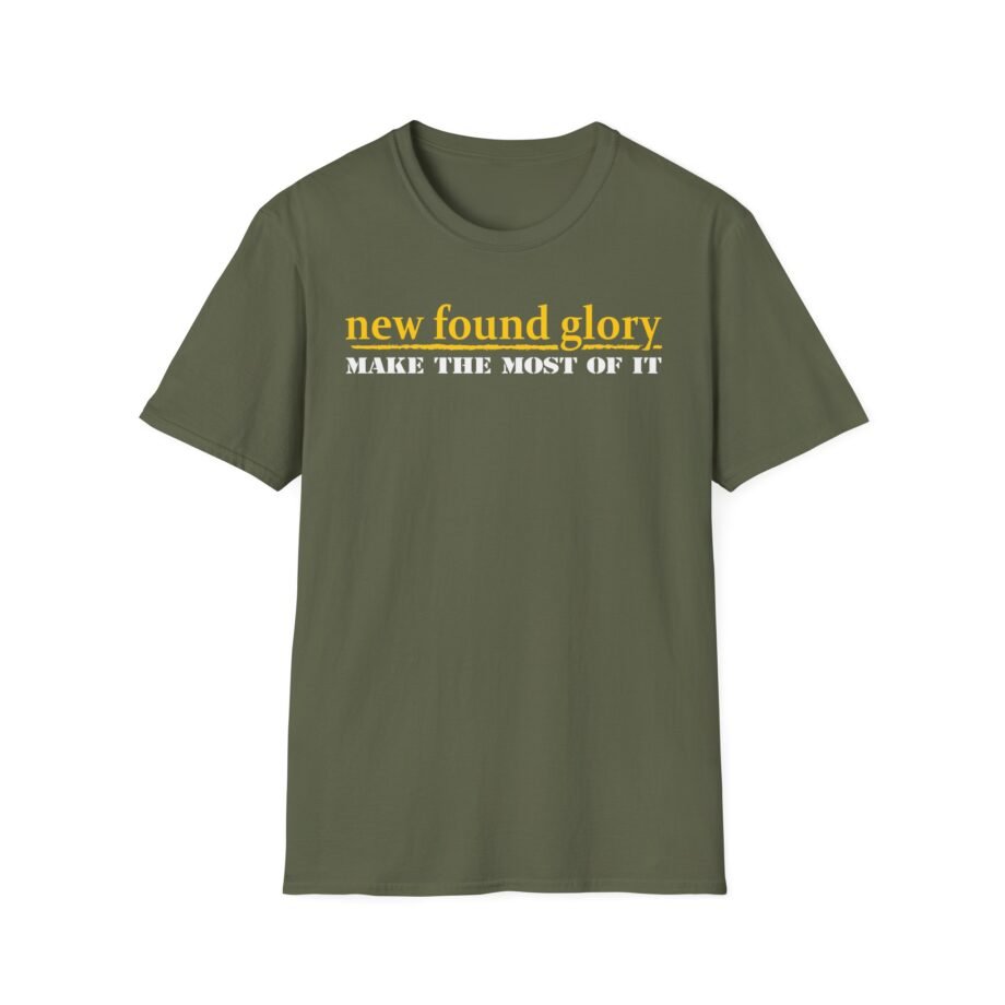 New Found Glory Hxc Lyrics Unisex Softstyle T-Shirt